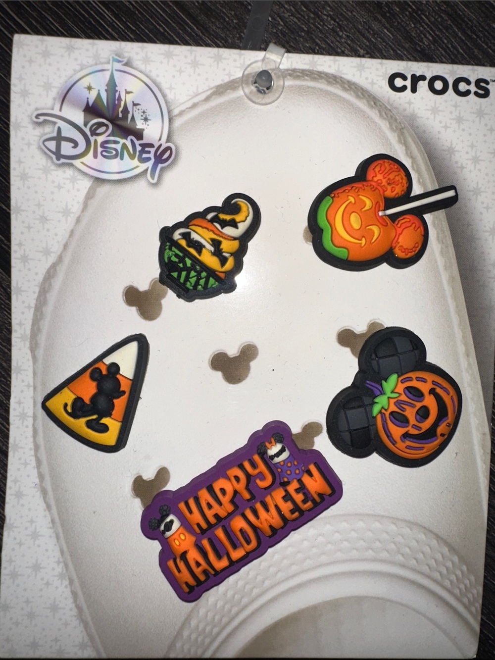 Disney Halloween Treats Crocs Jibbitz Set